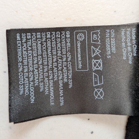 H&M Black Ribbed Knit Crop Top Size XXL  Plus Size - Picture 4 of 6